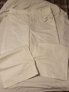 Good American White Wide Leg Trousers